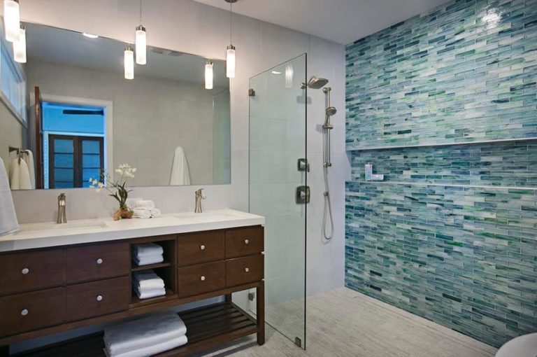 How To Layout Bathroom Tile In 7 Easy Steps - Lagnappe Custom Interiors